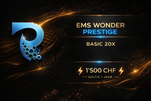 Basic 20X
WONDER EMS 20er Abo Zürich - Intensives Muskelaufbau Programm
